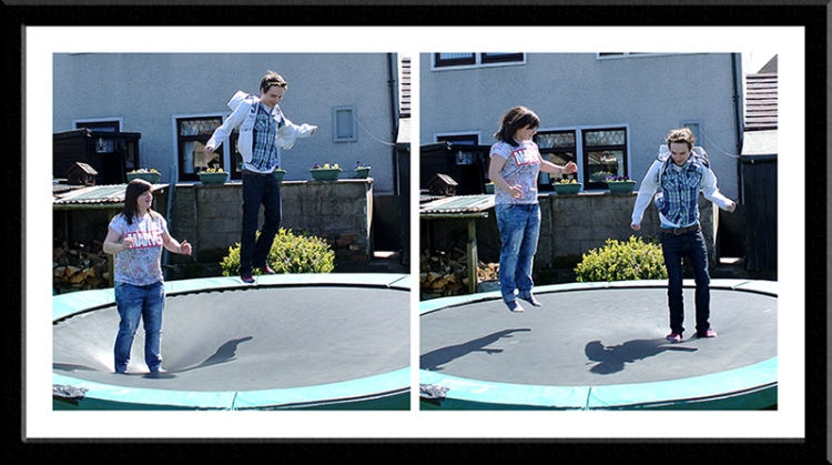 trampolinists