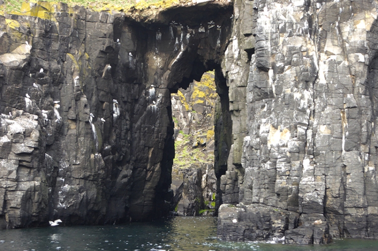 Isle of may cliffs