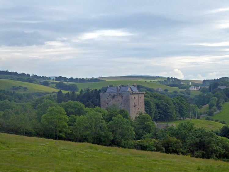 Castle near Gorebridge