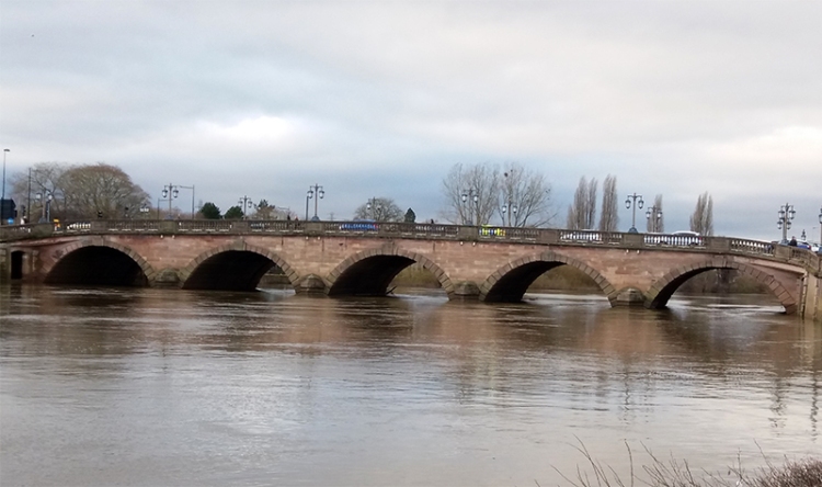 river severn at Worcester