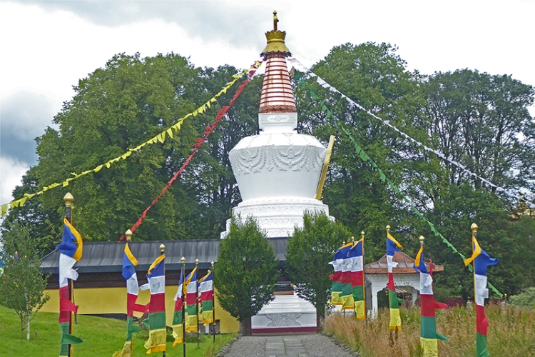 Stupa at Samye Ling