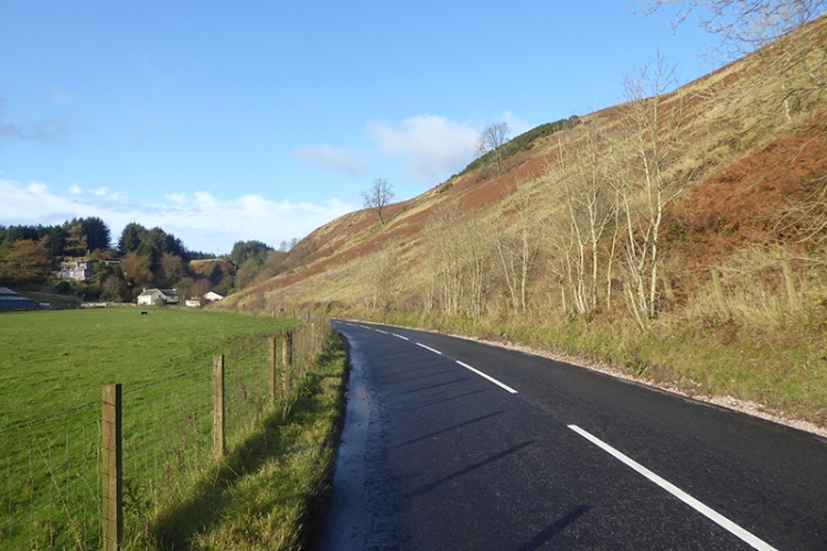 new road near quarry